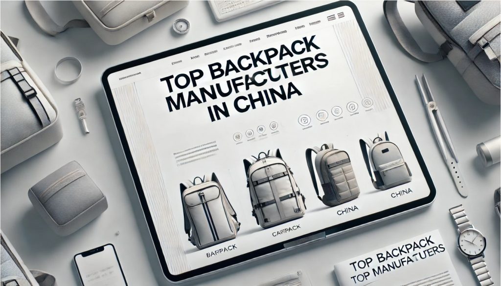 Top Backpack Manufacturers in China